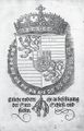 Dürerova učebnice Etliche Underricht (Nürnberg 1527). Dürer, Albrecht: Etliche Underricht zu Befestigung der Stett, Schloß und Flecken (Nürnberg, [Hieronymus Andreae] 1527). Titulní strana se znakem Ferdinanda I. Antikvariát Meissner (Praha).